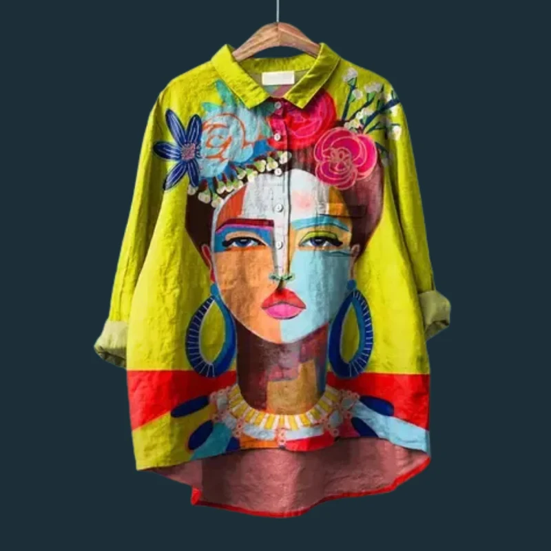 Chemise Femme Artistique Colorée