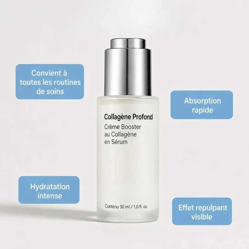 Sérum au collagène repulpant