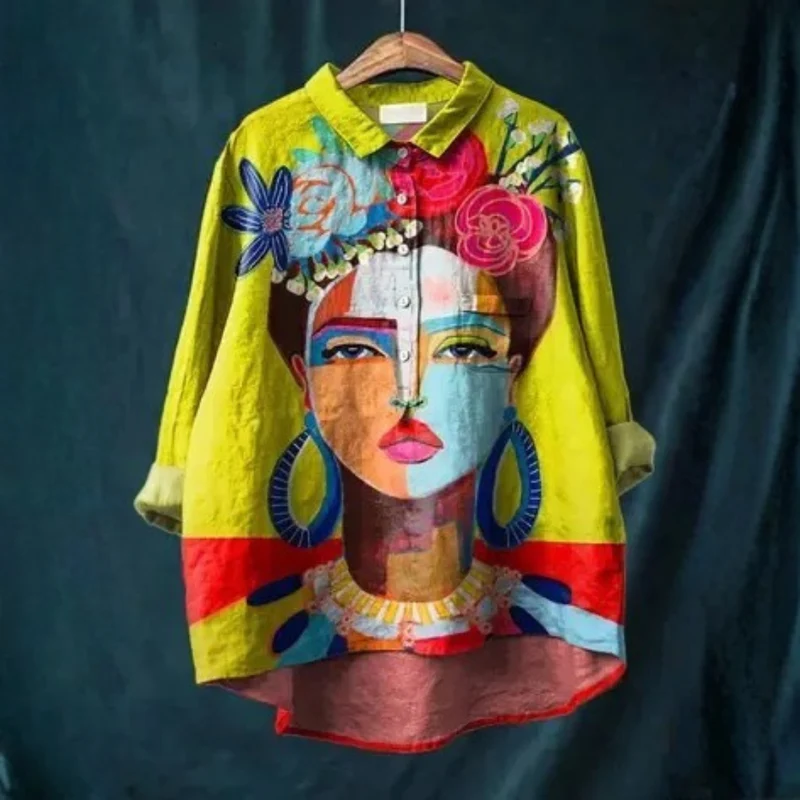 Chemise Femme Artistique Colorée
