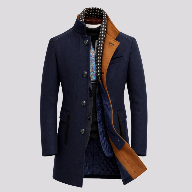 Manteau d’hiver élégant et confortable pour homme