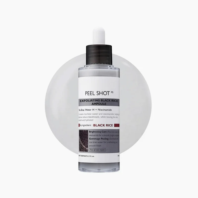 Sérum exfoliant au riz