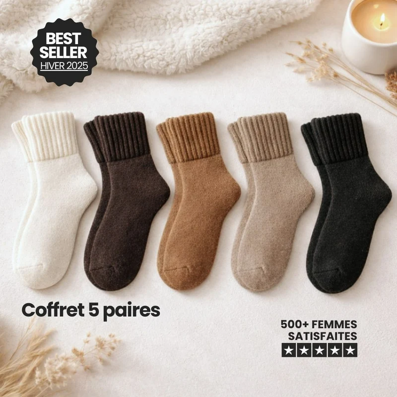Chaussettes d’hiver ultra douces
