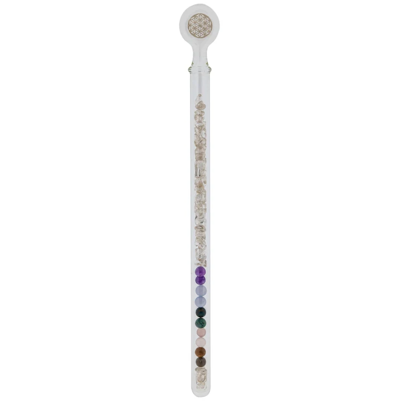 Kristall-Vitalstab - 5 Elemente Mischung