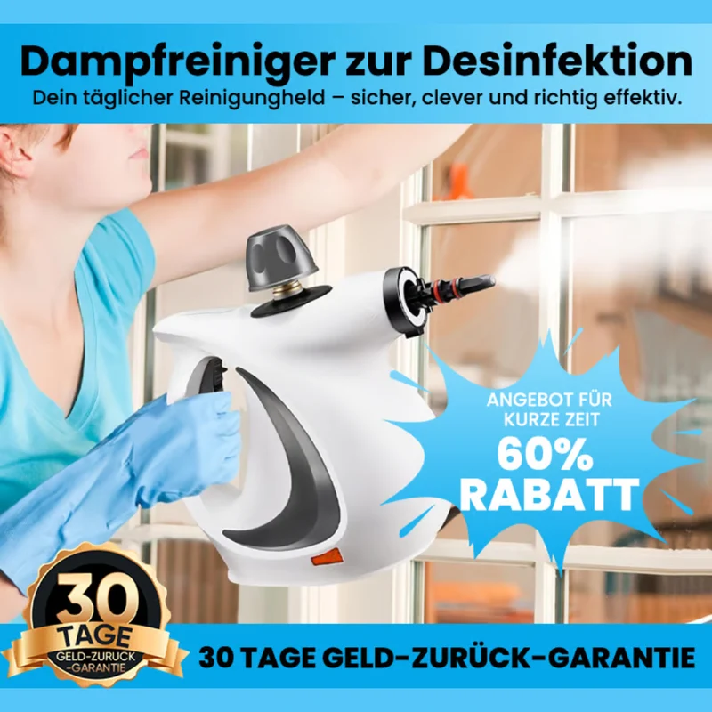 Nettoyeur à vapeur efficace pour désinfection