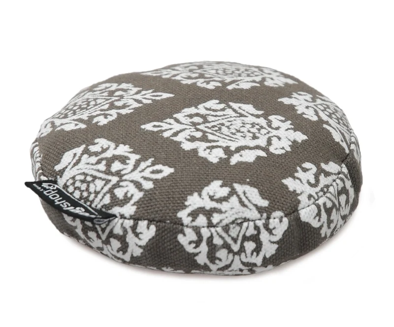 Klangschalenkissen rund - vintage - cotton, Ø 10 cm
