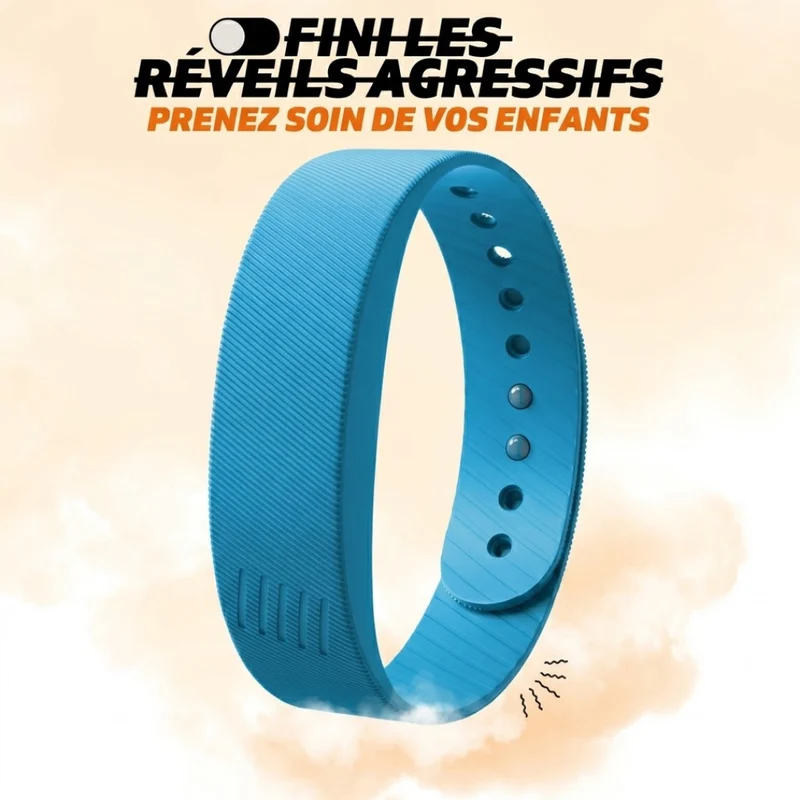Bracelet réveil vibrant enfant
