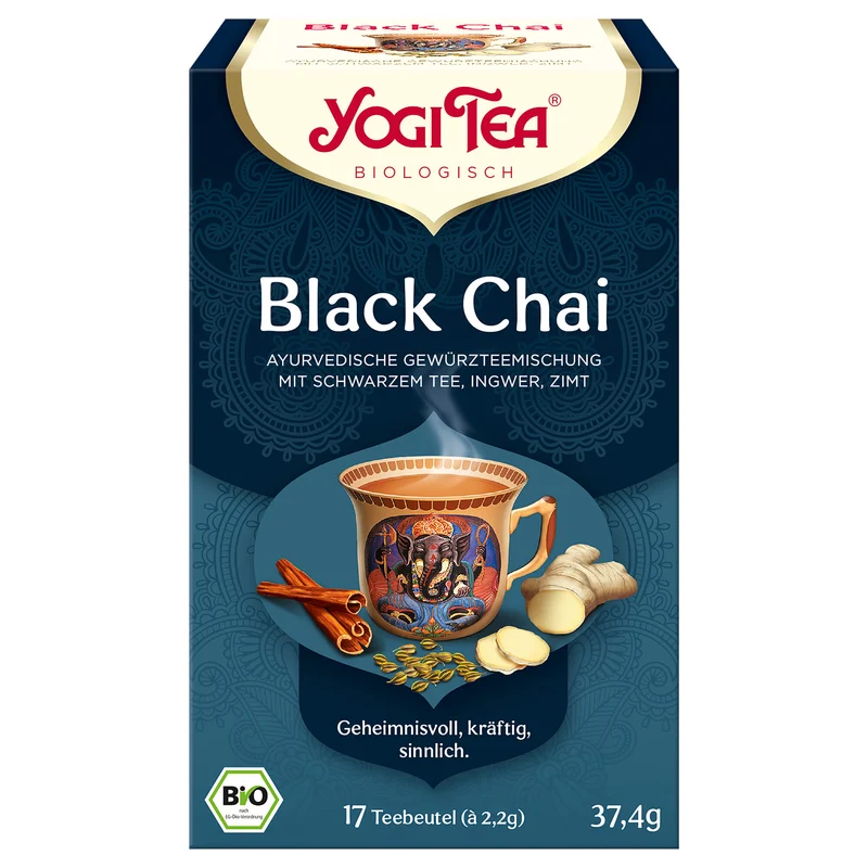 Bio Black Chai Teemischung, 37,4 g