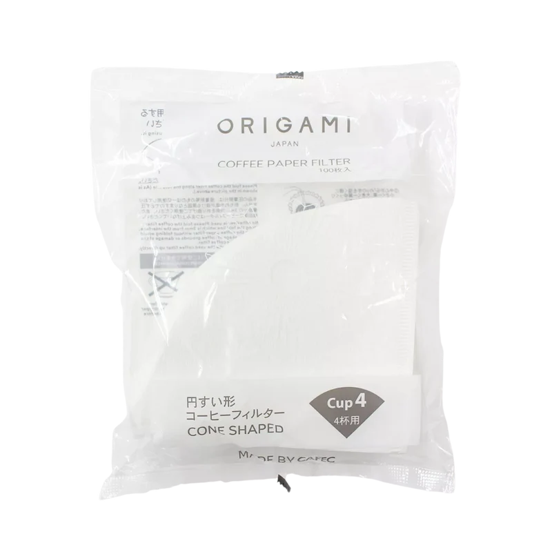 Origami Paper filters 4 cups