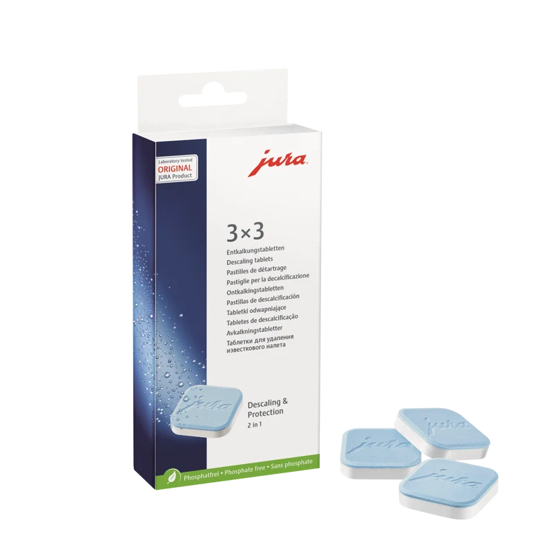 Jura descaling tablets 3 x 3 pieces