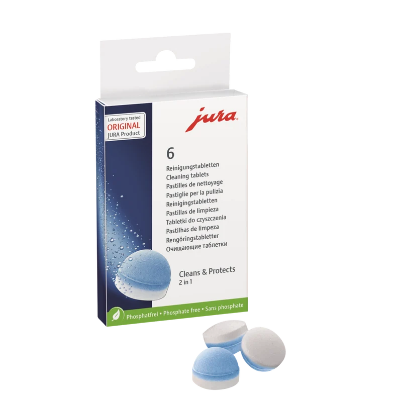 Jura cleaning tablets 6 pieces