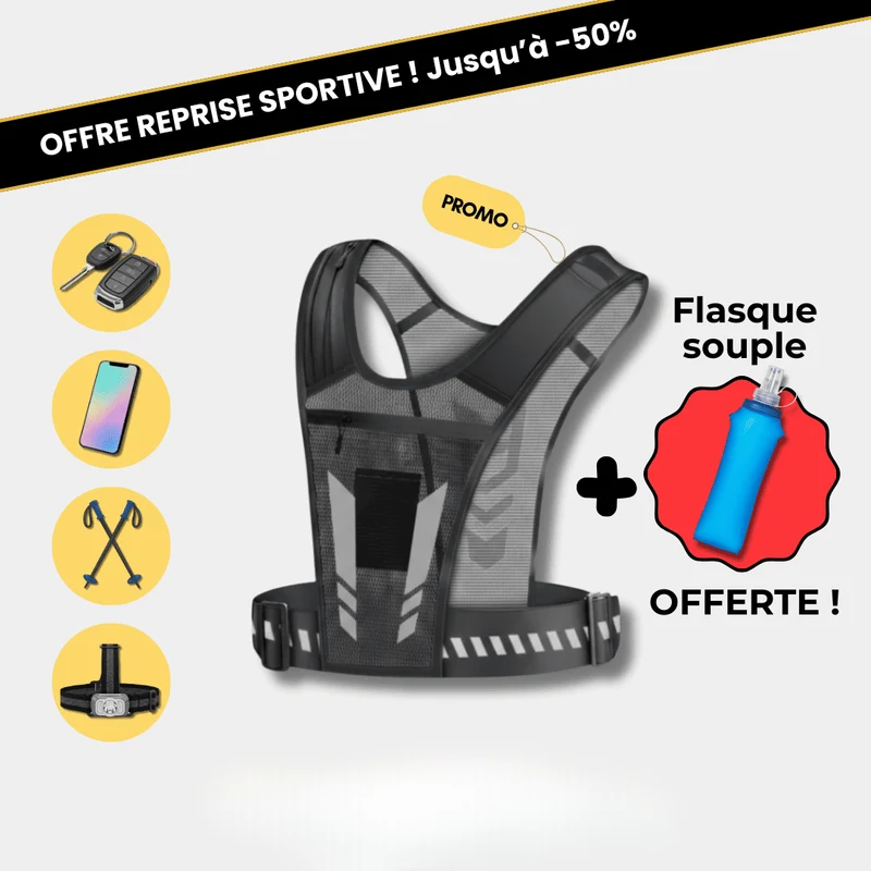 Gilet de course ultra-léger pour une performance maximale