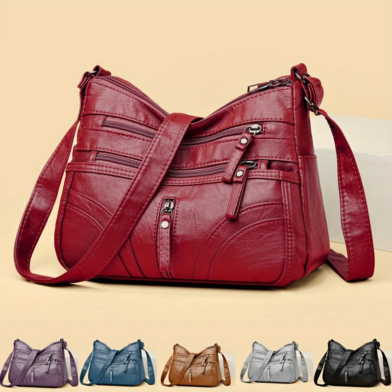 Sac à Main Vintage Multi-Poches