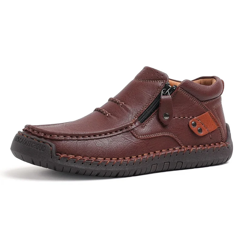 Chaussures en cuir confort homme