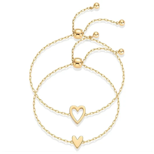 Bracelet Cœur Fin Élégant