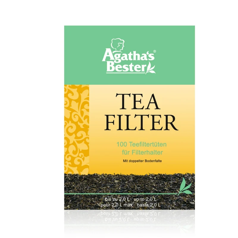 Teefilter, Papier, mit Filterhalter verwendbar