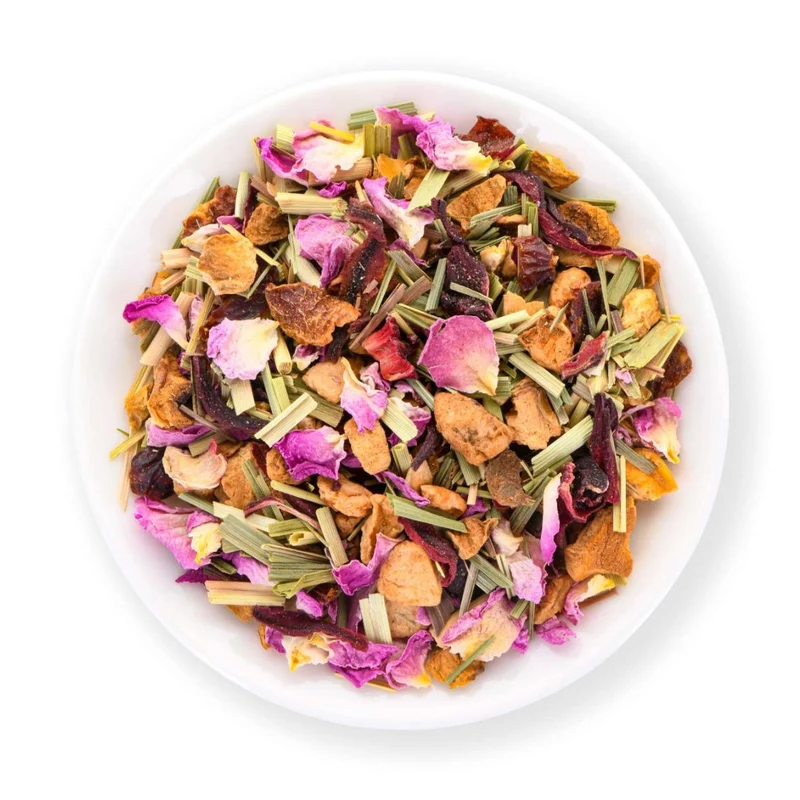 Früchtetee bio - Rose-Limette
