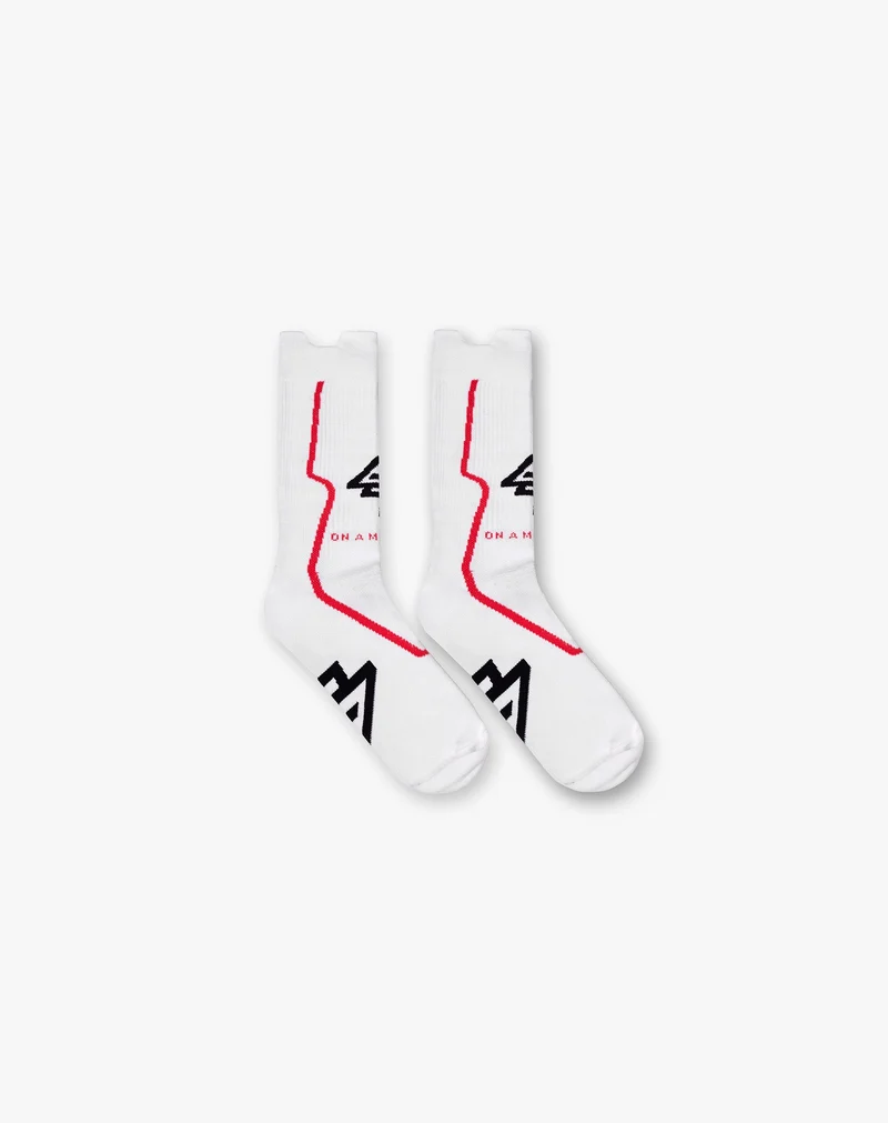 247 Arc-4 Race Sock - Flat White