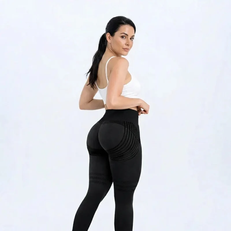 Legging 3D Sculptant et Affinant