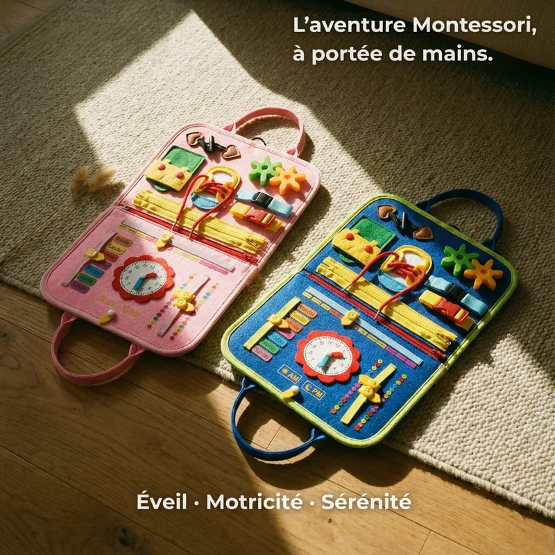 Livre d’activités Montessori pour enfants