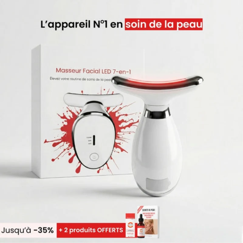Appareil Anti-Âge LED Visage