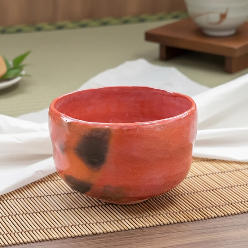 Sekiju – Japanische handgefertigte Matcha-Schale (Kyoyaki)