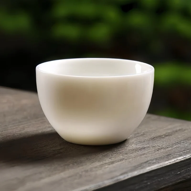 Tägliche weiße Porzellan-Gongfu-Teetasse