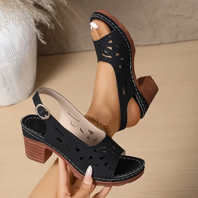 Sandales Femme Confortables à Talons