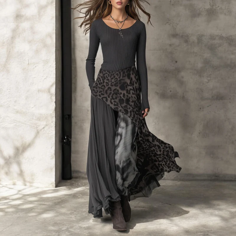 Robe longue élégante femme