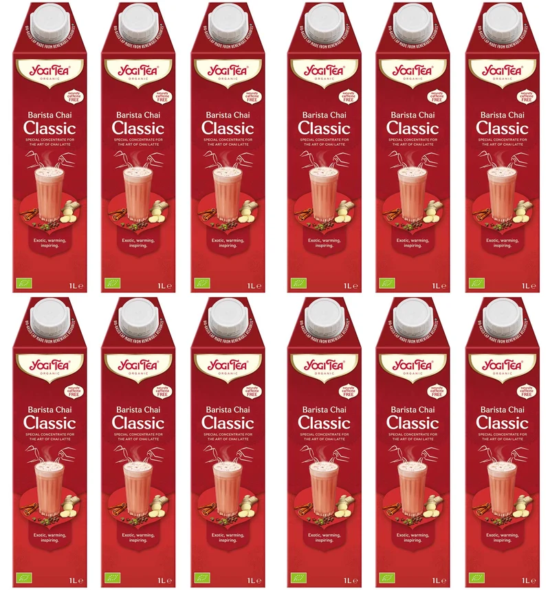 Yogi Tee - Bio Barista Chai, 12 x 1 l