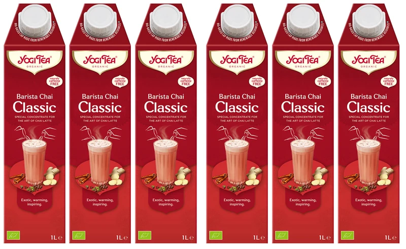 Yogi Tee - Bio Barista Chai, 6 x 1 l