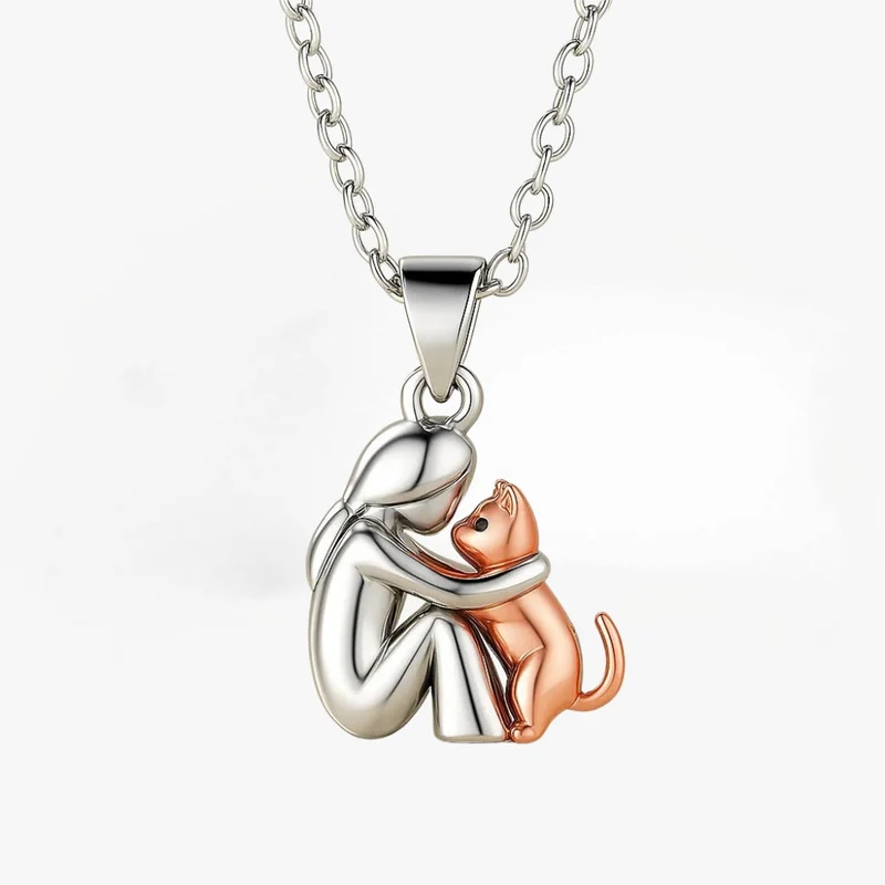 Collier en Forme de Chat