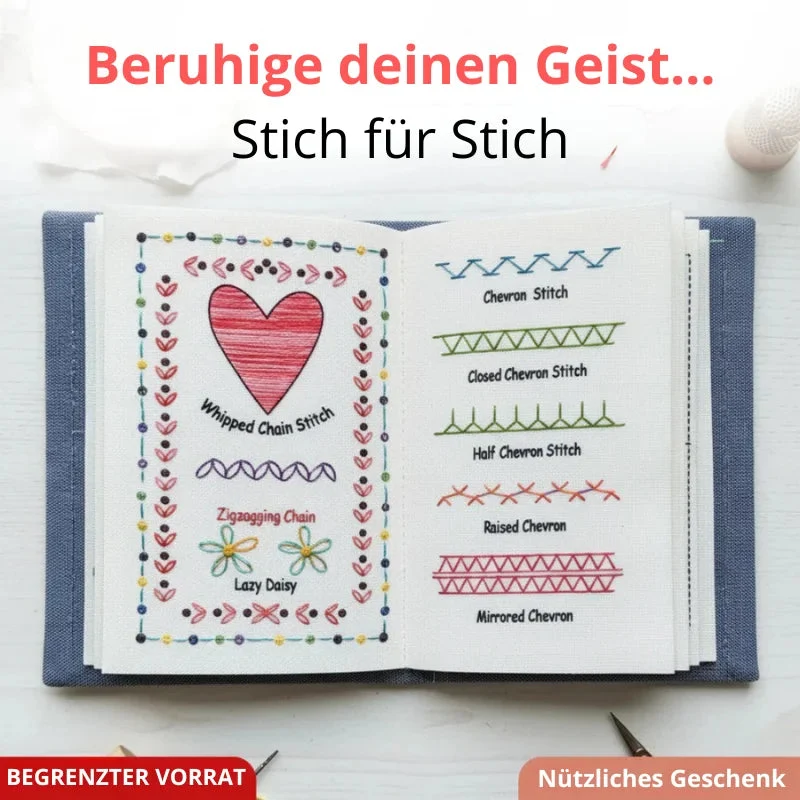 Kit de broderie relaxante adulte