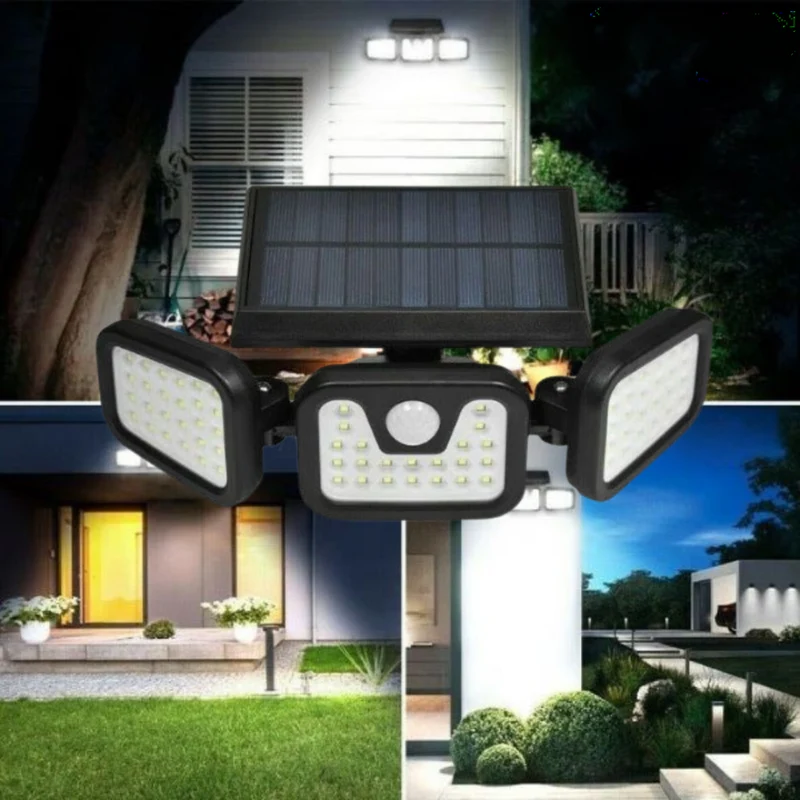 Applique solaire extérieure avec détecteur de mouvement