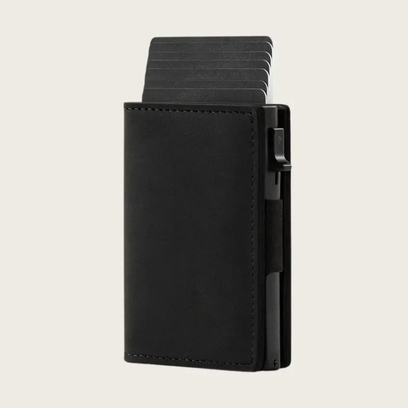 Portefeuille compact sécurisé anti-RFID