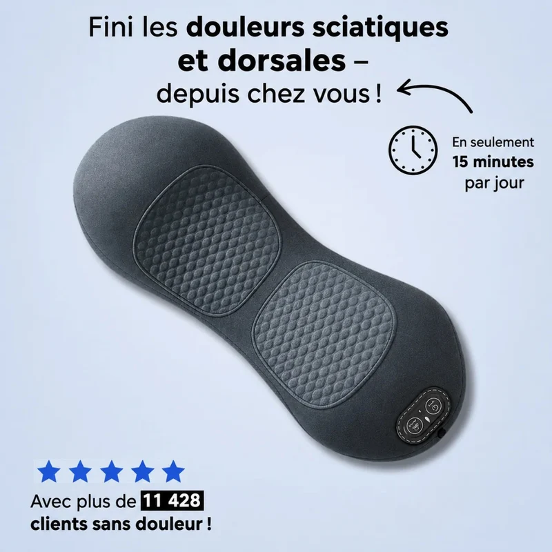 Coussin lombaire ergonomique
