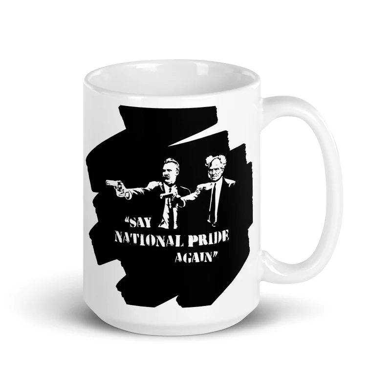 Philo Fiction: Nietzsche & Schopenhauer - Mug
