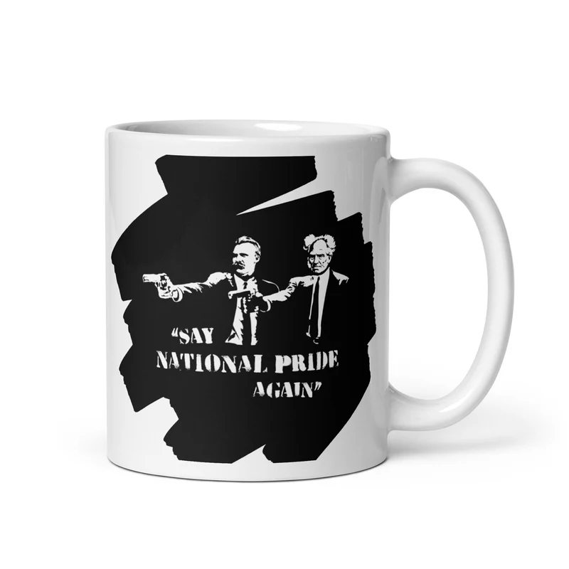 Philo Fiction: Nietzsche & Schopenhauer - Mug