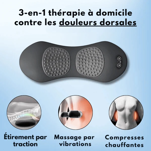 Masseur ZenBack 3 en 1