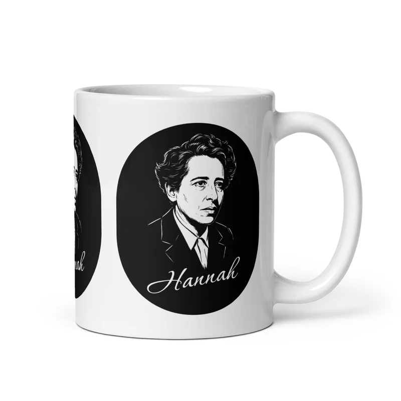 Hannah Arendt Portrait - Mug
