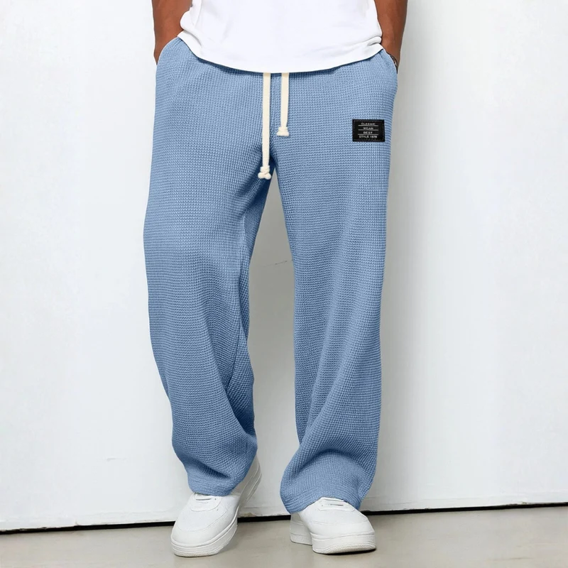 Pantalon ample confortable à taille réglable