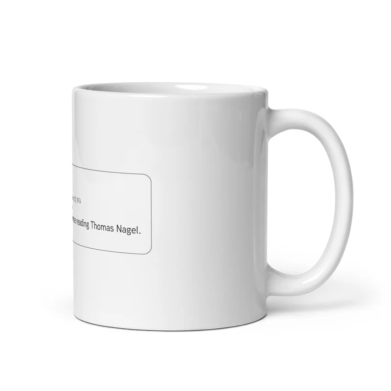 Thomas Nagel: Bat Experience - Mug