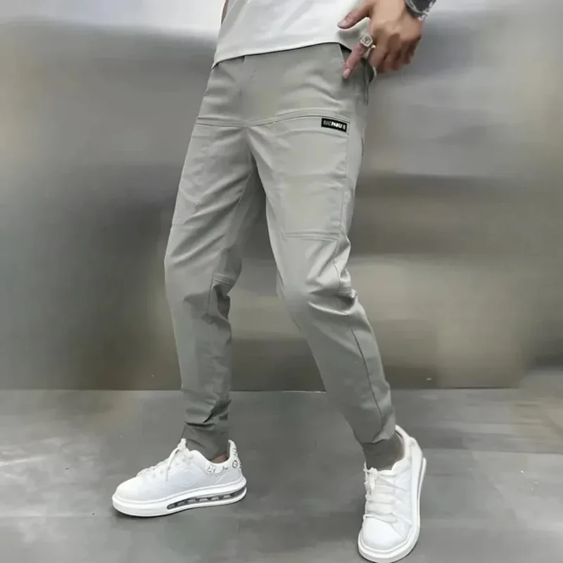 Pantalon de détente en coton pour homme