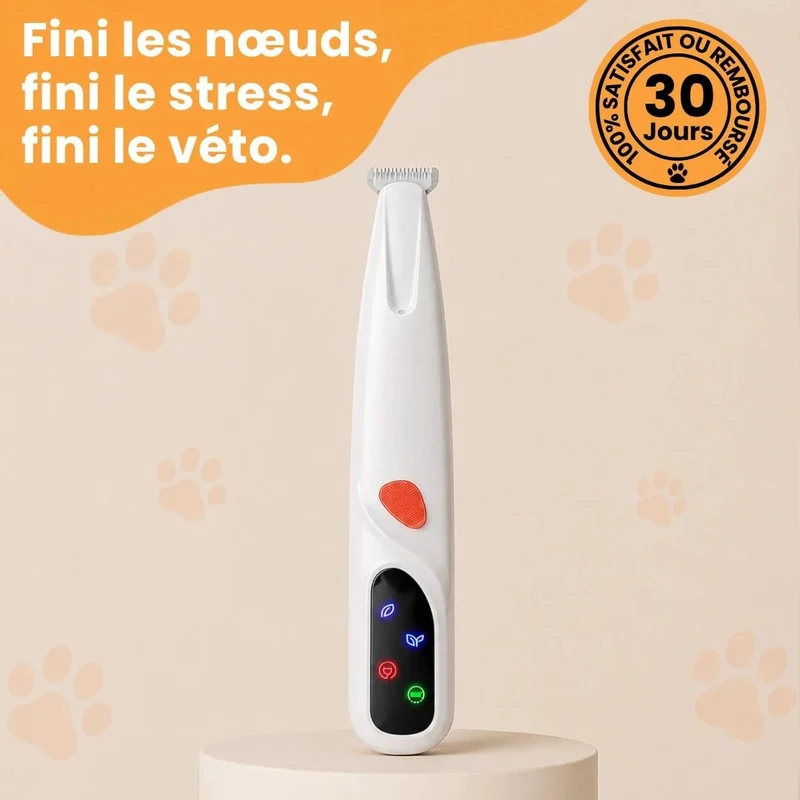 Tondeuse de précision pour chat