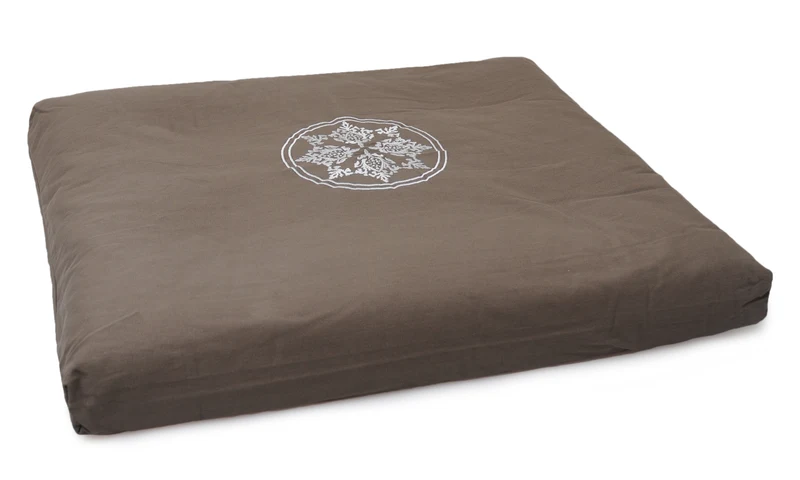 Futon - vintage - taupe - 70 x 60 cm