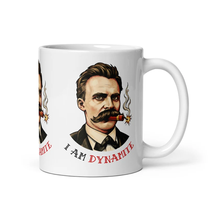 Friedrich Nietzsche: I am Dynamite - Mug