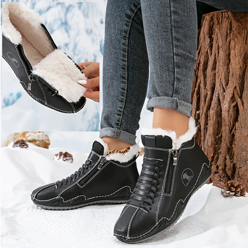 Bottes chaudes et confortables pour femmes
