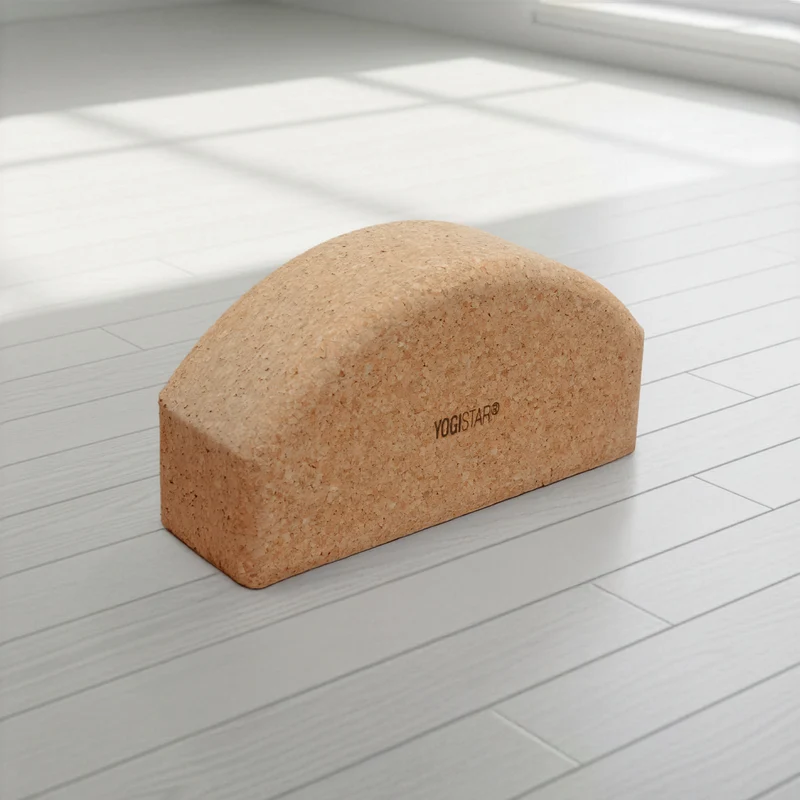 Yogablock yogiblock® halbrund - cork