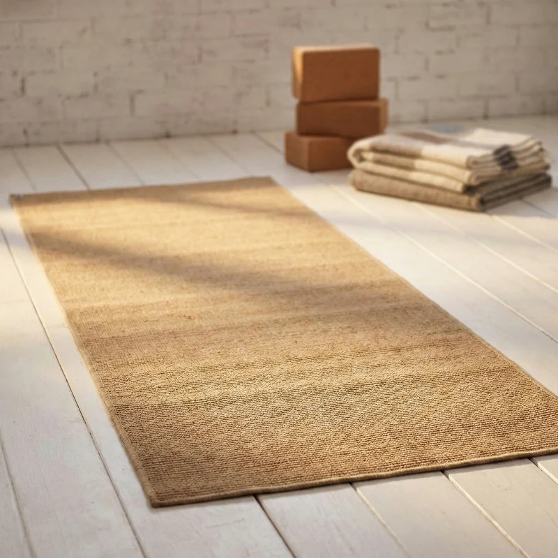 Yogateppich yoga rug - Jute