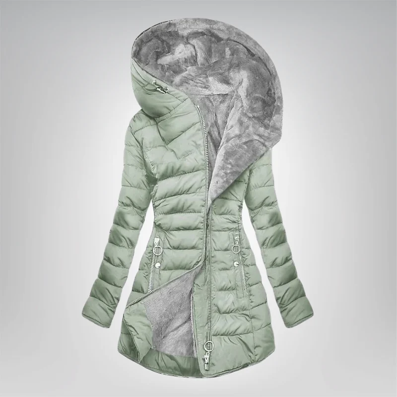 Manteau Douillet Émeraude