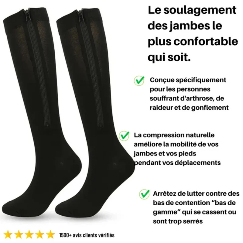 Chaussettes de compression